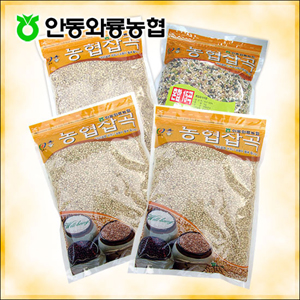 [무료배송] 영양만점 혼합 잡곡 4kg 7호(혼합15곡+ 찹쌀현미 2+ 찰보리쌀 )